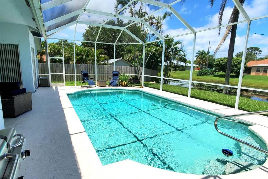 Our Beautiful Florida Vacation Home With Heated Pool Port St. Lucie Zewnętrze zdjęcie